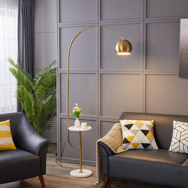 Lampa podłogowa Marisol Arch do nowoczesnego wystroju wnętrz