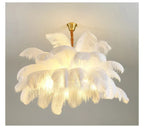 AstraFeather hanglamp, handgemaakt voor moderne verlichting
