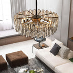 Candeeiro de Cristal Kylar com Elementos LED Coleção Arden