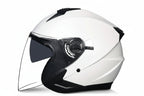 Versatile Half-Helmet with Dual-Lens System