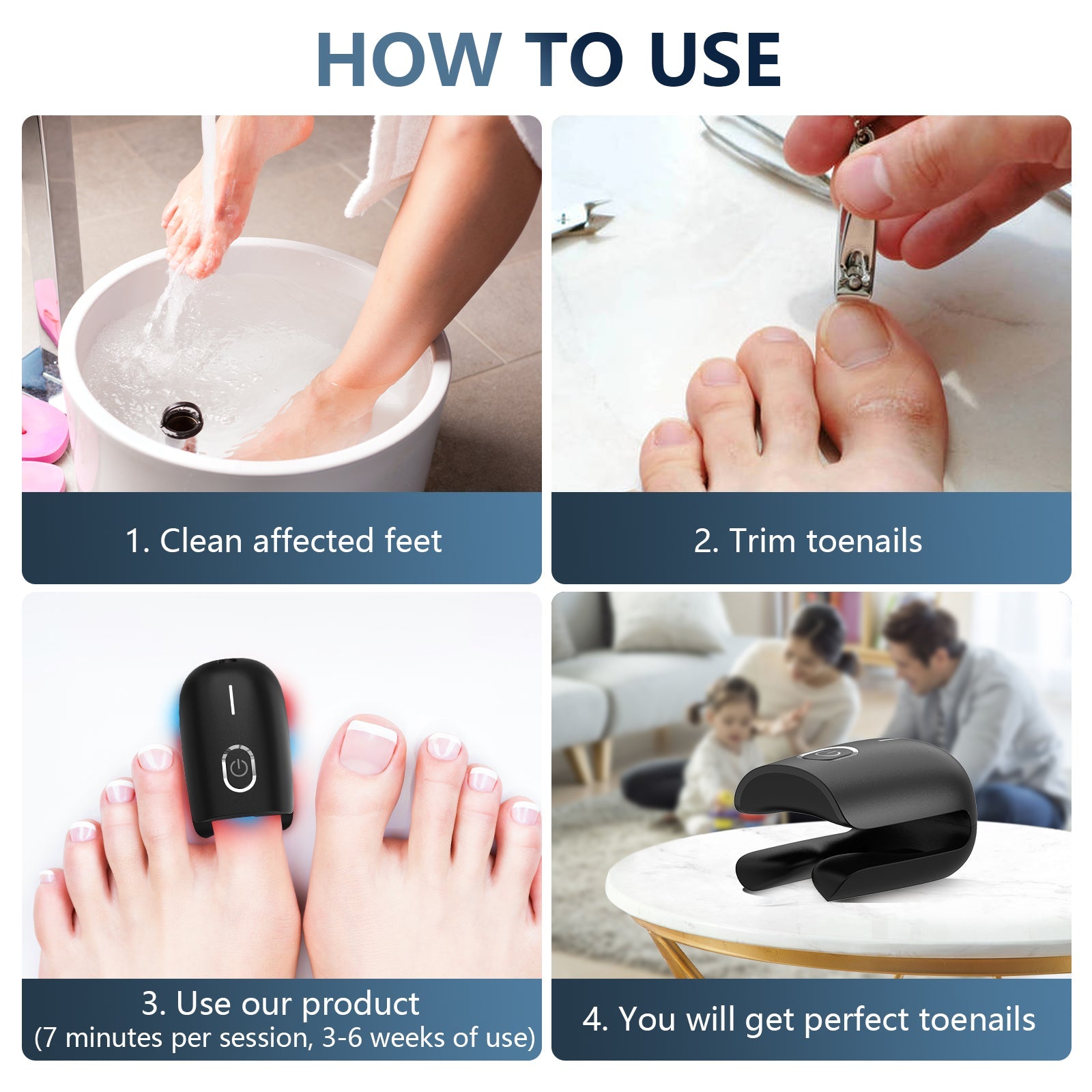 ApexNova Laser Nail System For Easy Home Use And DIY Care