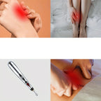 Electronic Point Stimulation Pen With Nine Intensity Levels And Three Heads