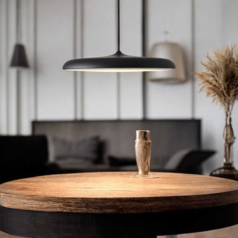 Scandinavian LED Pendant Light – Minimalist Hanging Light for Kitchen and Modern Interiors, 30 cm Diameter, Energy-Efficient Design 5