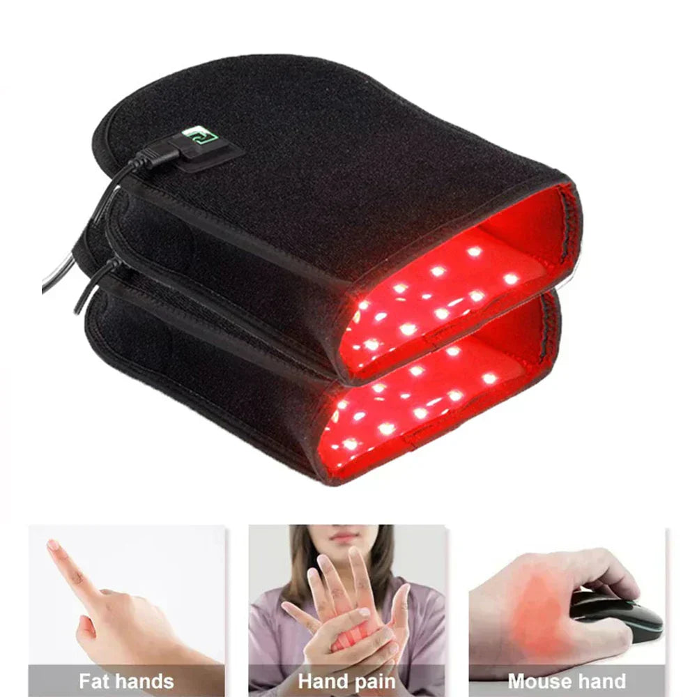 Lumera Glove for Hand and Joint Pain Relief Using Red Light