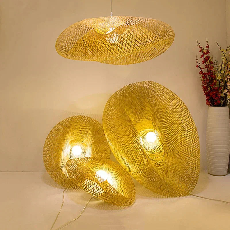 Kolekcja lamp bambusowych Marisol - oprawa oświetleniowa