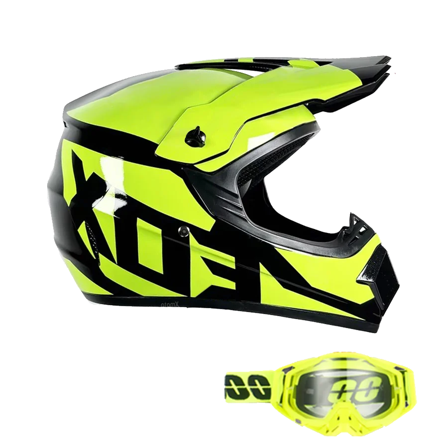 Kids Motocross Helmet with Goggles