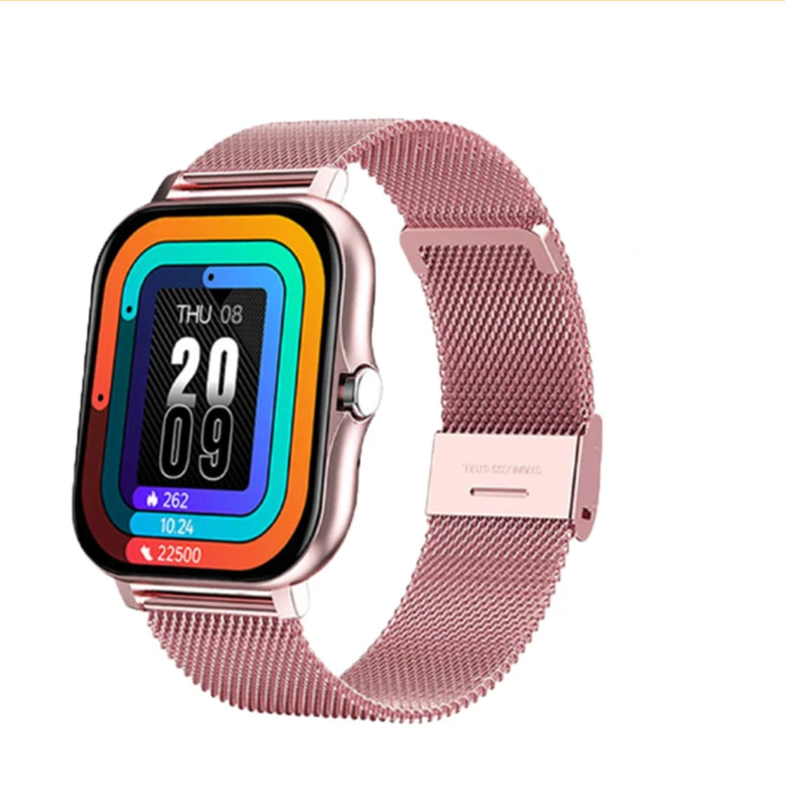 Smartwatch From NovaVel Luma For Women With Core Features And Sleek Look