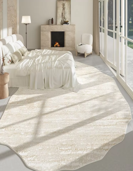 Tapete com Padrão de Mármore Sara para Decoração Moderna de Casa
