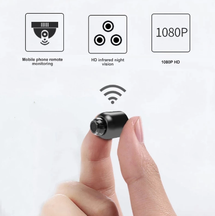 Mini telecamera NovaGuard 1080P con WiFi impermeabile e visione notturna a 160 gradi