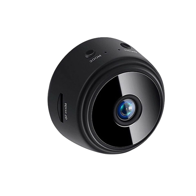 Lumi Mini 1080P Wireless Spy Cam With Night Vision And Voice Recorder