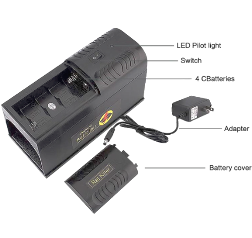 Trampa Eléctrica VoltGuard para Interiores - Sistema para Ratones en Casa