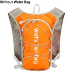 Running Hydration Vest With Reflective Strips And Breathable Mesh Design