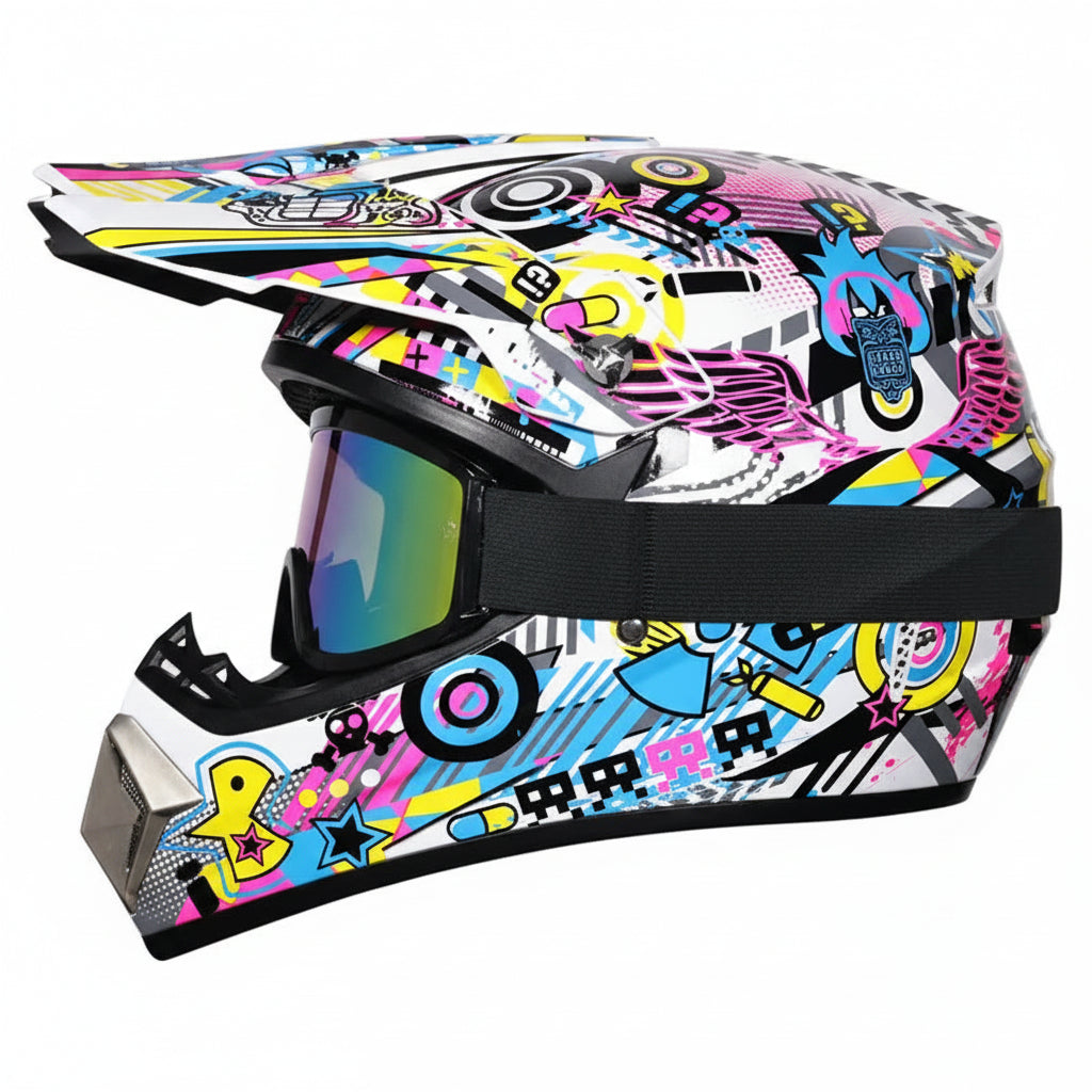 Lightweight Off-Road Helmet for Dirt Bike Adventures