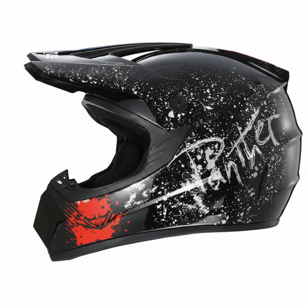 Full-Face Motocross Helmet with DOT & ECE Certification