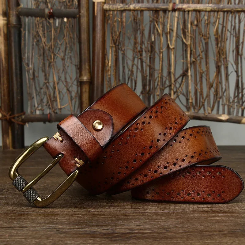 Hawthorne Edition Belt In Genuine Cowhide Classic Quality
