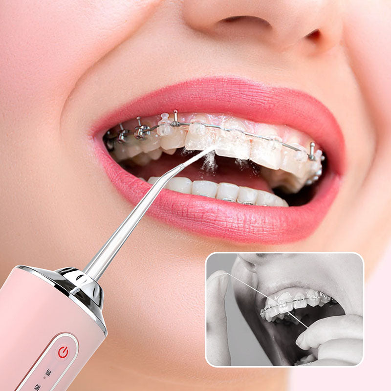 Irrigador dental inalámbrico portátil para limpieza profunda en casa