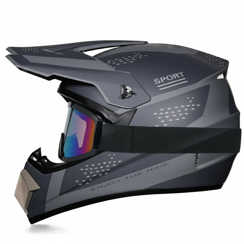 Lightweight Off-Road Helmet for Dirt Bike Adventures