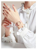 Timeless Mini Leather Watch For Women With Vintage Charm
