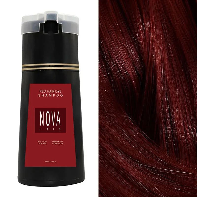 NovaHair Ten Minute Botanical Color Shampoo For Hair