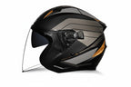 Versatile Half-Helmet with Dual-Lens System