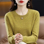 Luminara Cozy Women's Merino Wool Sweater For Autumn And Winter