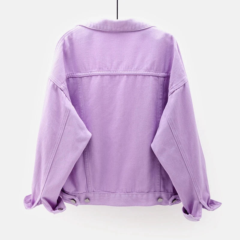 Veste en jean à boutons Harborline Everyday pour femmes