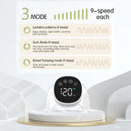 Wearable Breast Pump With Three Modes And Nine Intensity Levels