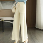 Aveline Wool Sweatpants For Everyday Comfort With Breathable Design