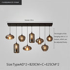 Liora Pendant Chandelier With Glass Accent For Contemporary Interiors