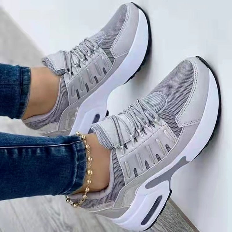 VeloraStep AeroFlex Air Sole Support Sneakers For Comfort