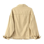 Veste en jean à boutons Harborline Everyday pour femmes
