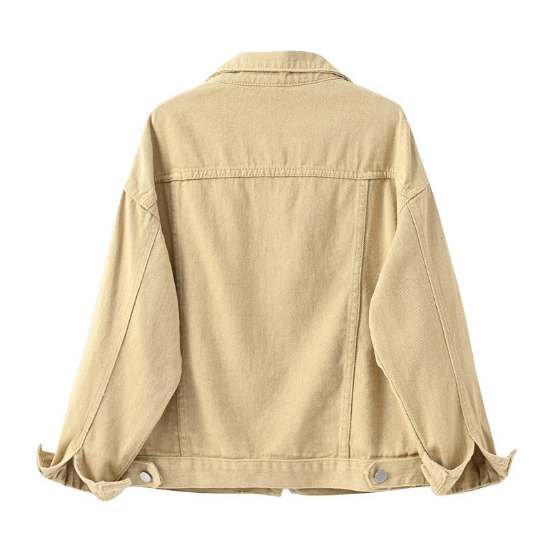 Veste en jean à boutons Harborline Everyday pour femmes