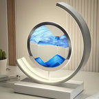TerraGlow Sand Lamp Creates Tranquil Ambient Light Sculpture