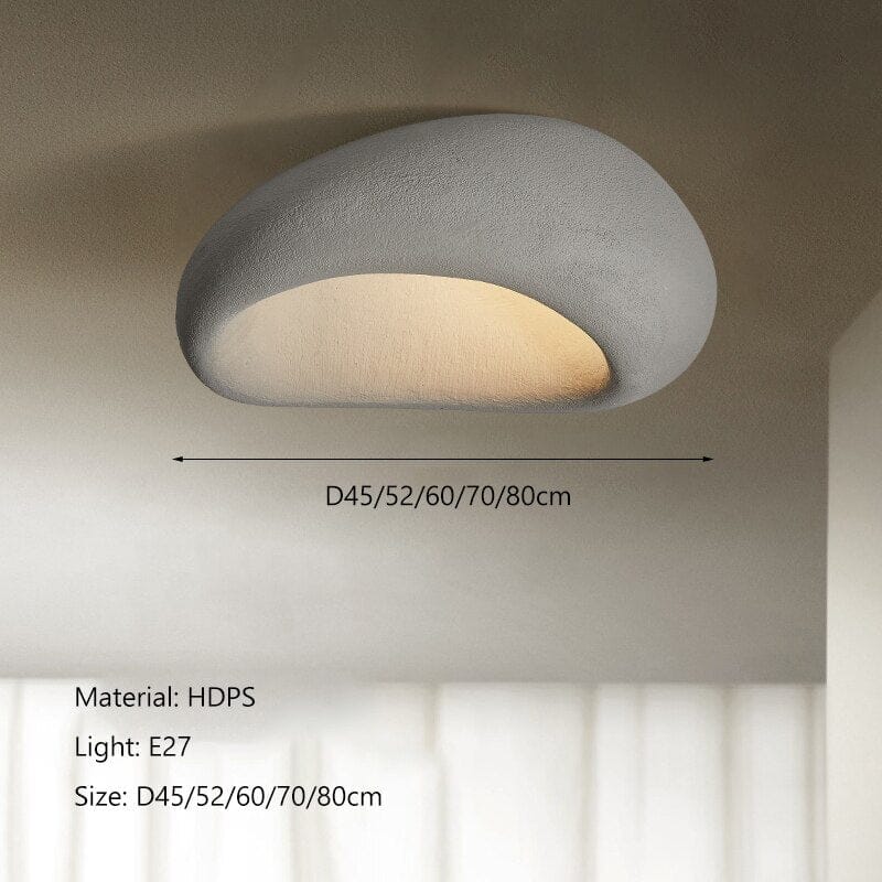 Tenzai Wabi-Sabi Ceiling Light Suitable For Minimalist Homes