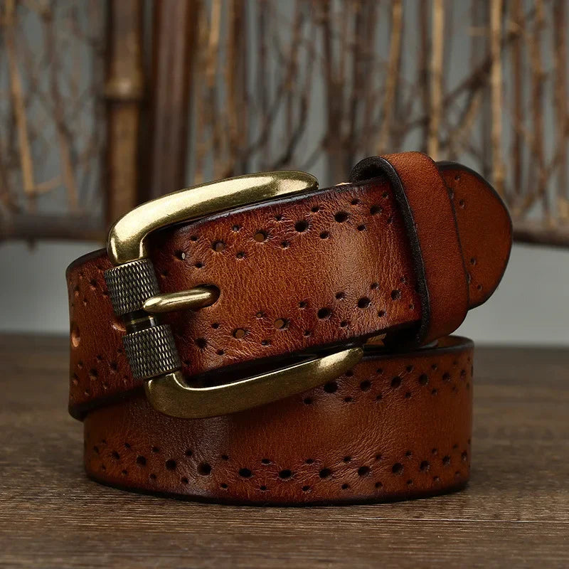 Hawthorne Edition Belt In Genuine Cowhide Classic Quality