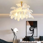 AstraFeather hanglamp, handgemaakt voor moderne verlichting