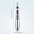Electronic Point Stimulation Pen With Nine Intensity Levels And Three Heads