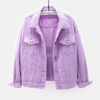 Veste en jean à boutons Harborline Everyday pour femmes