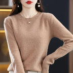 Luminara Cozy Women's Merino Wool Sweater For Autumn And Winter