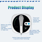 1MHz Targeted Body Care Device With 3 Power Levels And Smart Timer