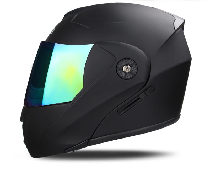 DOT Certified Dual-Visor Modular Motorcycle Helmet