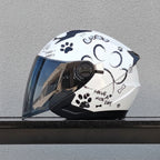 Versatile Half-Helmet with Dual-Lens System