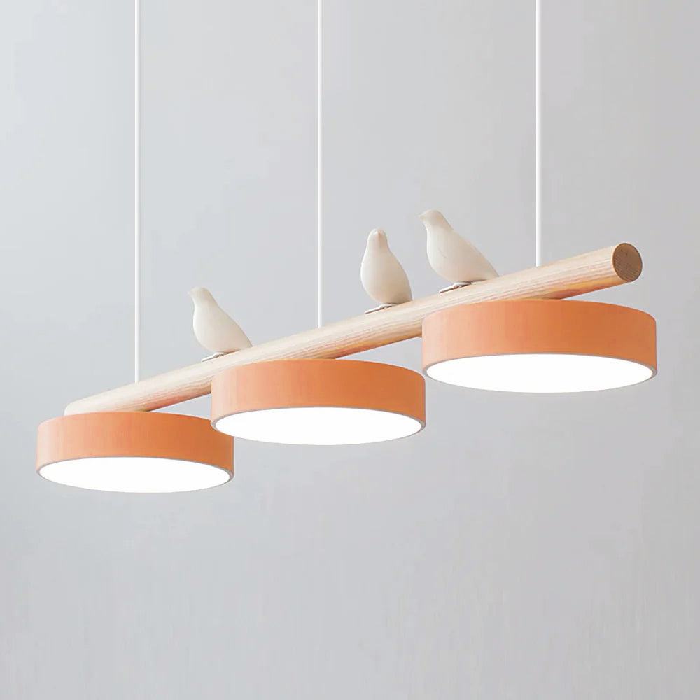 LyraNest Nature Inspired Pendant Light With Bird Motif For Home