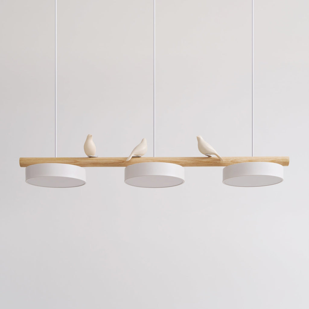 LyraNest Nature Inspired Pendant Light With Bird Motif For Home