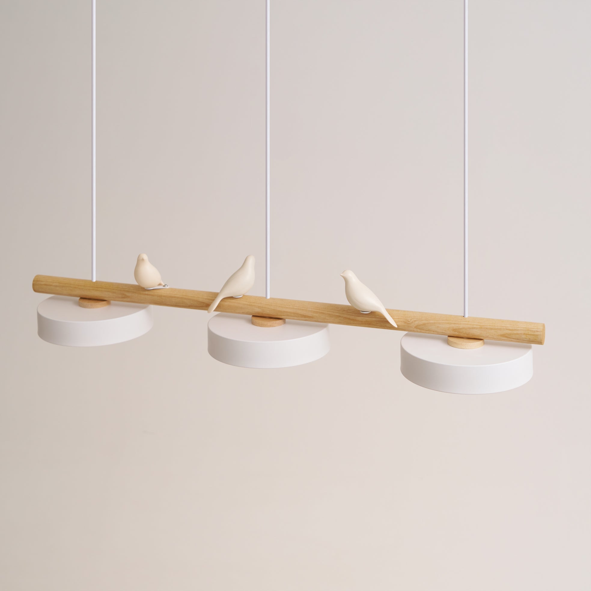 LyraNest Nature Inspired Pendant Light With Bird Motif For Home