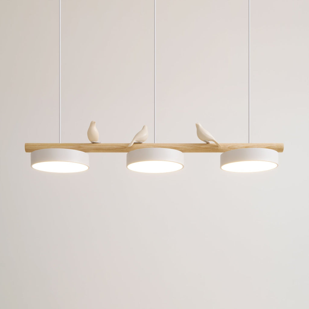 LyraNest Nature Inspired Pendant Light With Bird Motif For Home