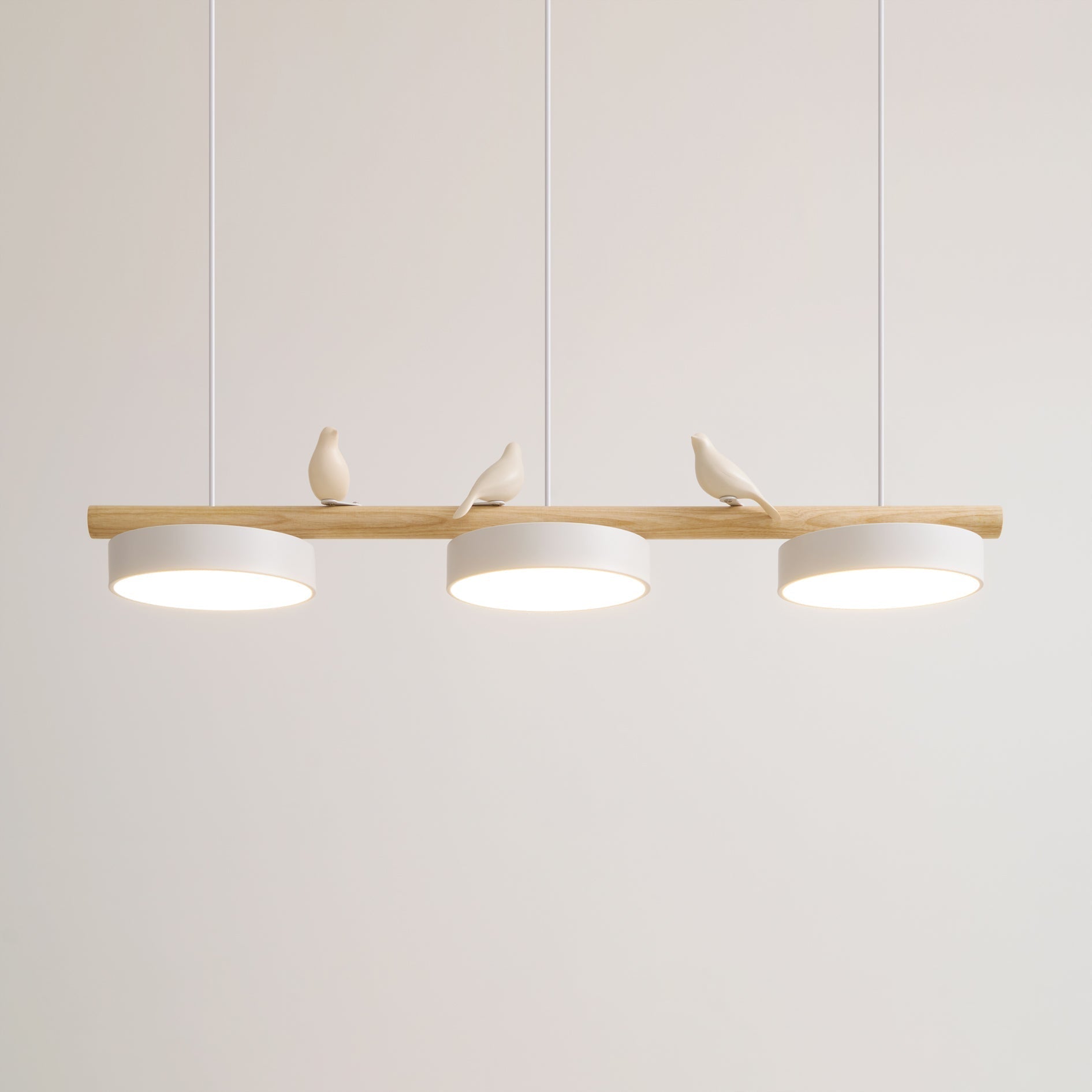 LyraNest Nature Inspired Pendant Light With Bird Motif For Home