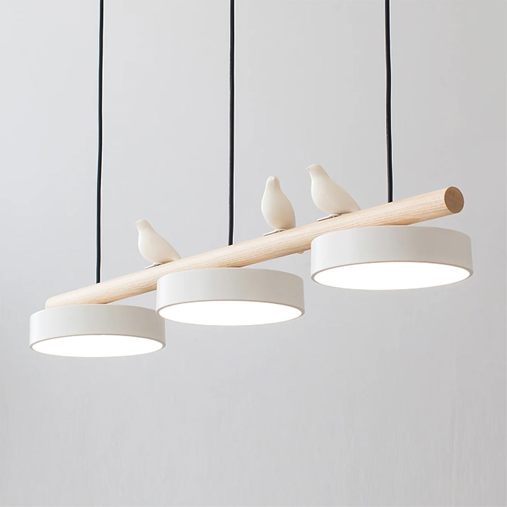 LyraNest Nature Inspired Pendant Light With Bird Motif For Home