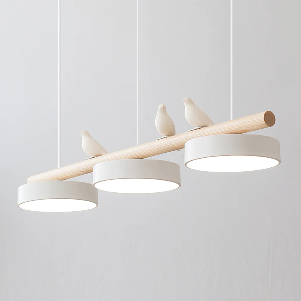 LyraNest Nature Inspired Pendant Light With Bird Motif For Home