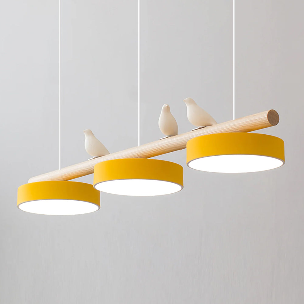 LyraNest Nature Inspired Pendant Light With Bird Motif For Home